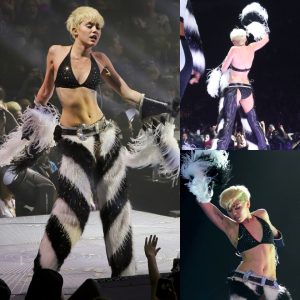 Miley Cyrus Rocks Outrageous Outfits: Unforgettable Performances at Amsterdam’s Ziggo Dome in 2014