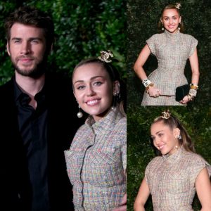 Miley Cyrus Shines in CHANEL Ensemble at Pre-Oscar Awards 2019 Dinner Hosted by Charles Finch