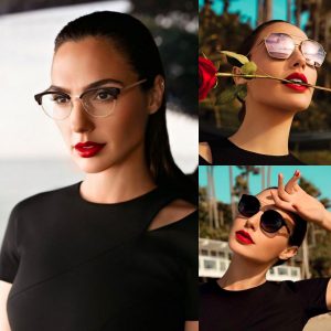 Gal Gadot Stuns in New Eyewear Campaign