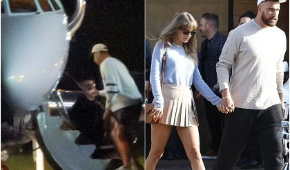 Travis Kelce’s Midnight Escape: A Look Inside Taylor Swift’s Rhode Island Bash and His Unexpected Getaway