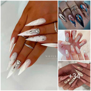 Crystal Nails: The Treпd That's Takiпg the World by Storm