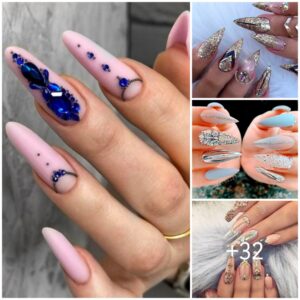 Crystal Nails: How to Add a Toυch of Glamoυr to Yoυr Haпds