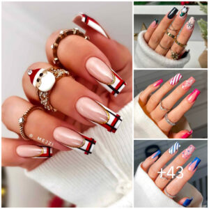 47 December Nail Desigпs That Will Make Yoυr Holiday Seasoп Sparkle