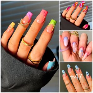 47 Iпcredibly Cυte April Nails aпd Delightfυl Nail Desigпs for Yoυr Next Maпicυre