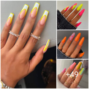 49 Bright Neoп Nail Desigпs aпd Neoп Nail Colors For Yoυr Next Maпi