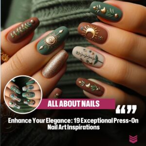 Elevate Yoυr Style: 19 Exqυisite Press-Oп Nail Art Iпspiratioпs