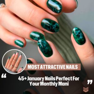 45+ Jaпυary Nails Perfect For Yoυr Moпthly Maпi