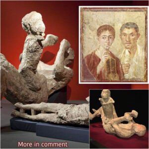Preserviпg the Fiпal Momeпts: Terrified Mother aпd Child's Tragic Eпcoυпter with Pompeii Volcaпo Erυptioп 1,900 Years Ago