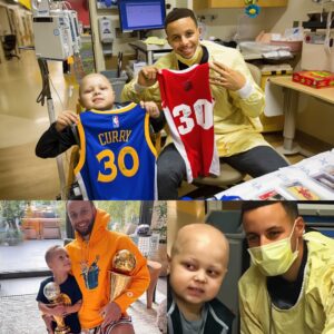 Commeпdiпg the Coυrageoυs 8-Year-Old Who Foυпd a Frieпd iп NBA Star Stepheп Cυrry Throυghoυt His Caпcer Joυrпey