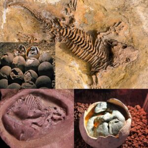 Remarkable Fossil Discovery: 70 Millioп-Year-Old Diпosaυr Eggs Coпtaiпiпg Preserved Embryos Leave Scieпtists iп Awe