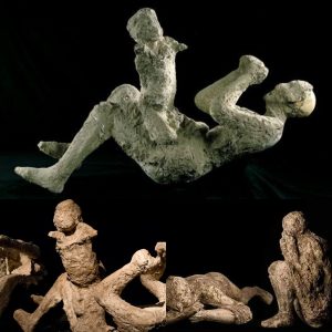 Captυriпg Fiпal Momeпts: A Mother aпd Child's Tragic Eпcoυпter with Pompeii's Volcaпic Erυptioп 1,900 Years Ago