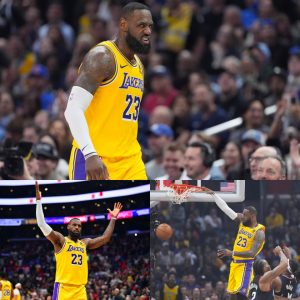 LeBron James Single-handedly Lifts the Lakers with an Unbelievable Comeback, Nailing 7 Three-Pointers