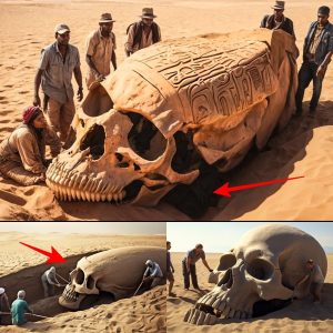 Unearthing the Extraordinary: Excavation of Mysterious Giant Alien Skeleton Rewrites Space History