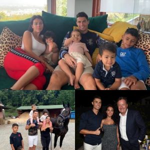 Georgina Rodriguez Shares Heartwarming Family Photos with Boyfriend Cristiano Ronaldo and Their Four Children Following Candid Interview with Piers Morgan.