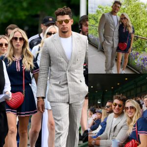 Brittany Mahomes Dubbed “Adorable” for Her “Perfect Outfit” at Wimbledon, Fans Spot Small Patrick Detail.