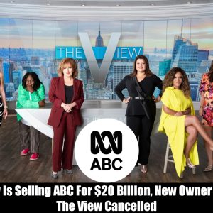 Breaking: Disney Is Selling ABC For $20 Billion, New Owner Wants The View Cancelled