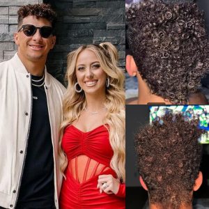 Brittany Mahomes Shares "Before" and "After" Photos After Giving Husband Patrick a Haircut