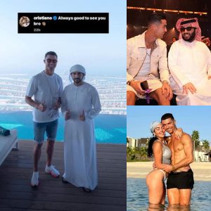 Cristiano Ronaldo Calls Dubai Prince 'Brother' In Crazy Flex That Makes Messi Jealous