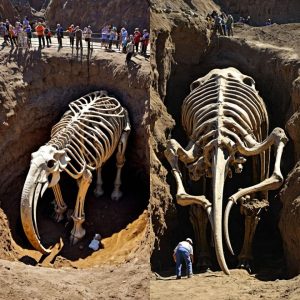 Ancient Secrets Revealed: North American Mammoth Graveyard Offers Clues to Prehistoric Giants' Demise.
