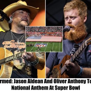 TRUE: Jason Aldean and Oliver Anthony to Perform at the Super Bowl