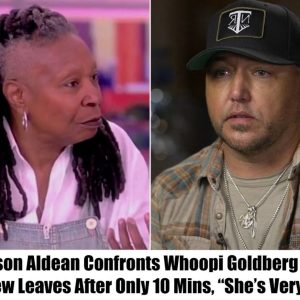 'She's Toxic': Jason Aldean Leaves 'The View' After 10 Minutes Encounter With Whoopi Goldberg