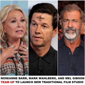 Breaking news: Roseanne Barr Joins Forces with Mark Wahlberg and Mel Gibson in Launching Non-Woke Production Studio