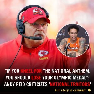 "If you kneel for the national anthem, you should lose your Olympic medal": Andy Reid Criticizes 'National Traitors'