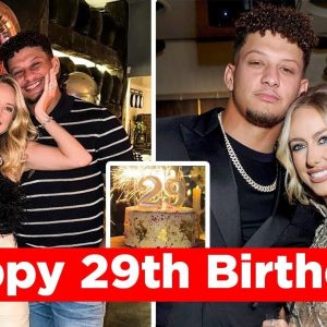 HOT NEWS: Patrick Mahomes Celebrates Pregnant Wife Brittany's 29th Birthday.