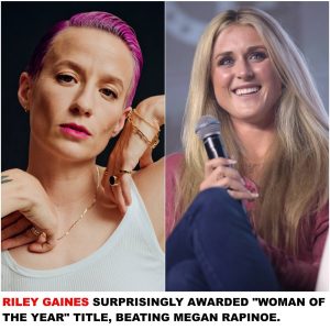 Breaking: Riley Gaines Surprisingly Awarded “Woman of the Year” Title, Beating Megan Rapinoe